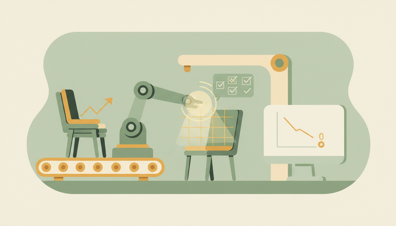 AI Visual Inspection: Furniture Maker Achieves Zero Defects